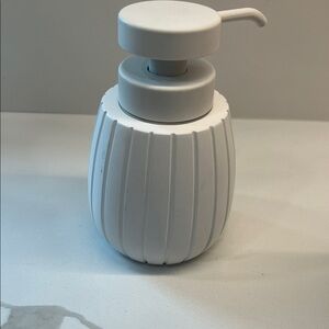 White Soap Dispenser